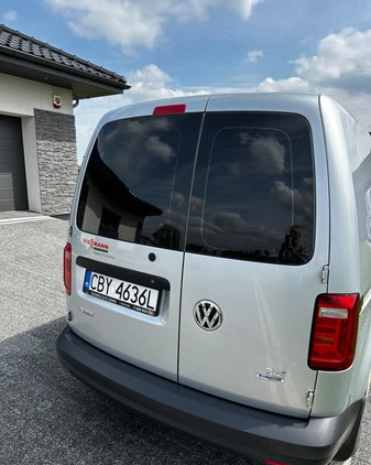 Volkswagen Caddy cena 51150 przebieg: 167000, rok produkcji 2016 z Wrocław małe 67